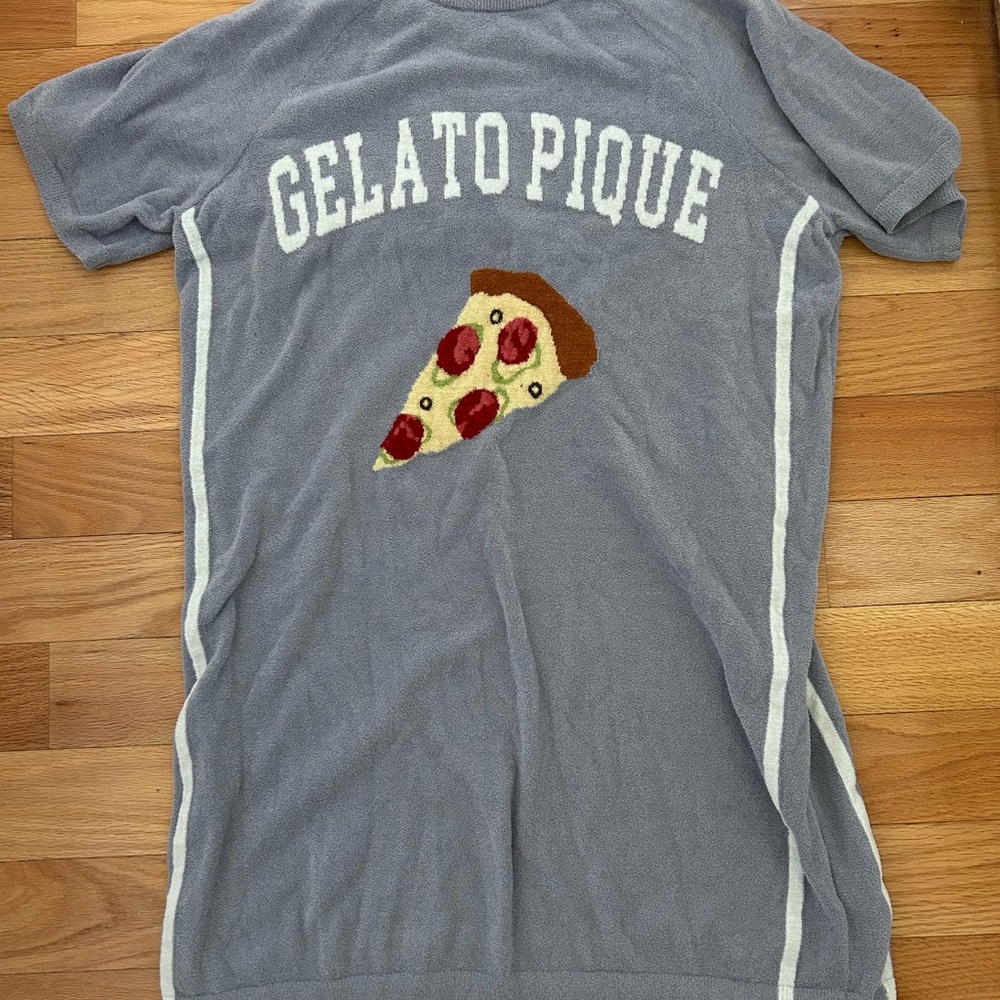 Gelato Pique Gray Mini Dress